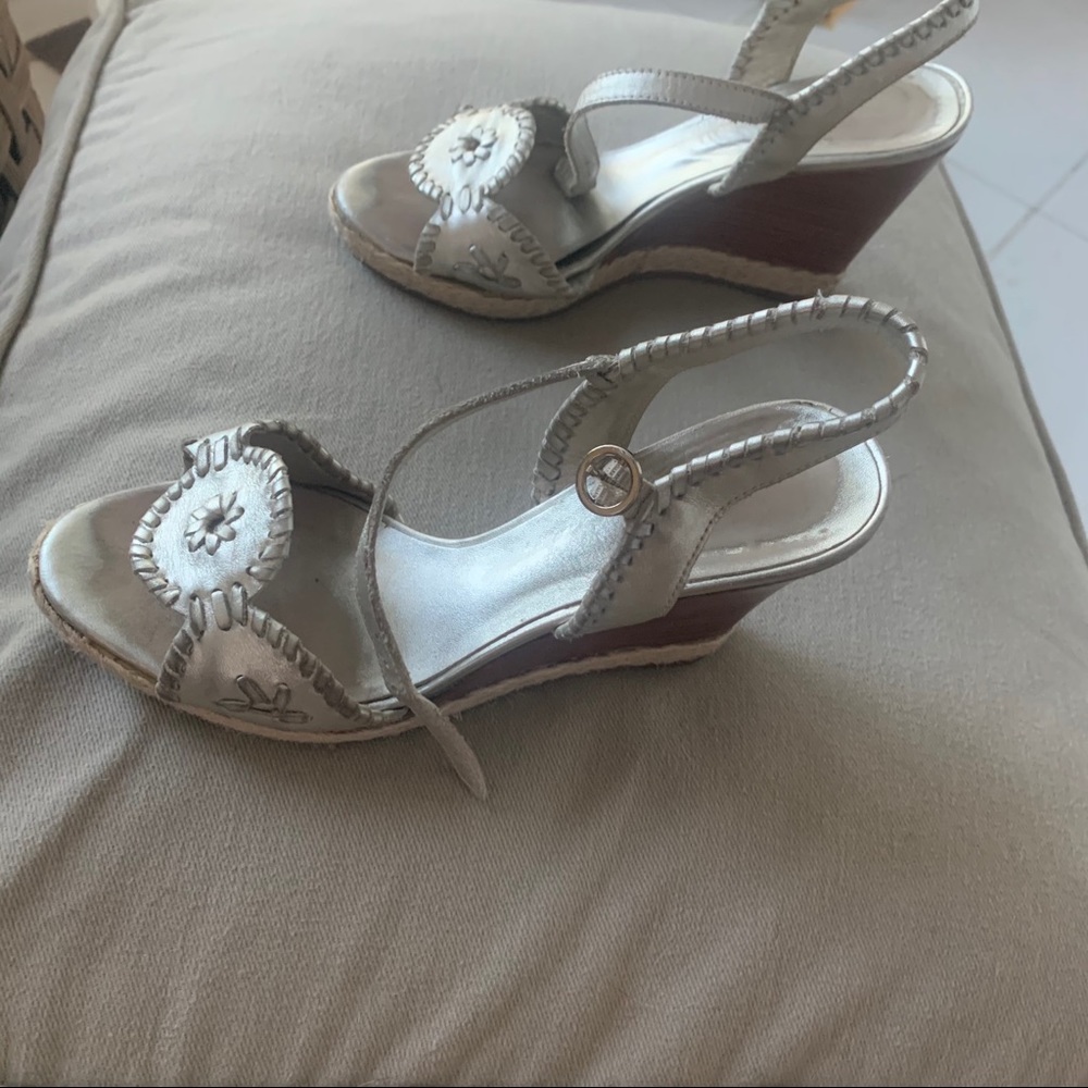 Silver Jack Rogers Wedges